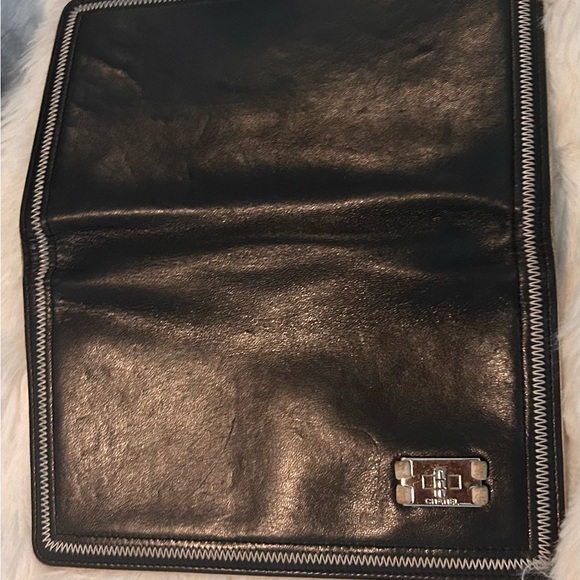 Authentic CHANEL Black Leather
Chanel Logo Long Wallet all inclusive!!!!!! - Picture 12 of 16